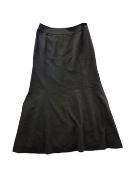 Black Mermaid Maxi Flared Skirt Size 6